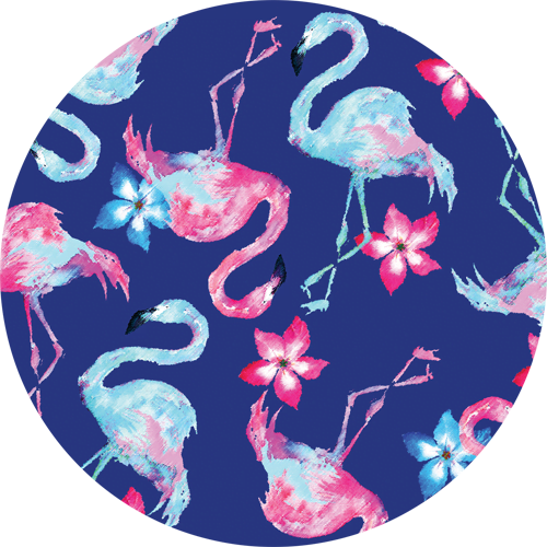 flamingo print